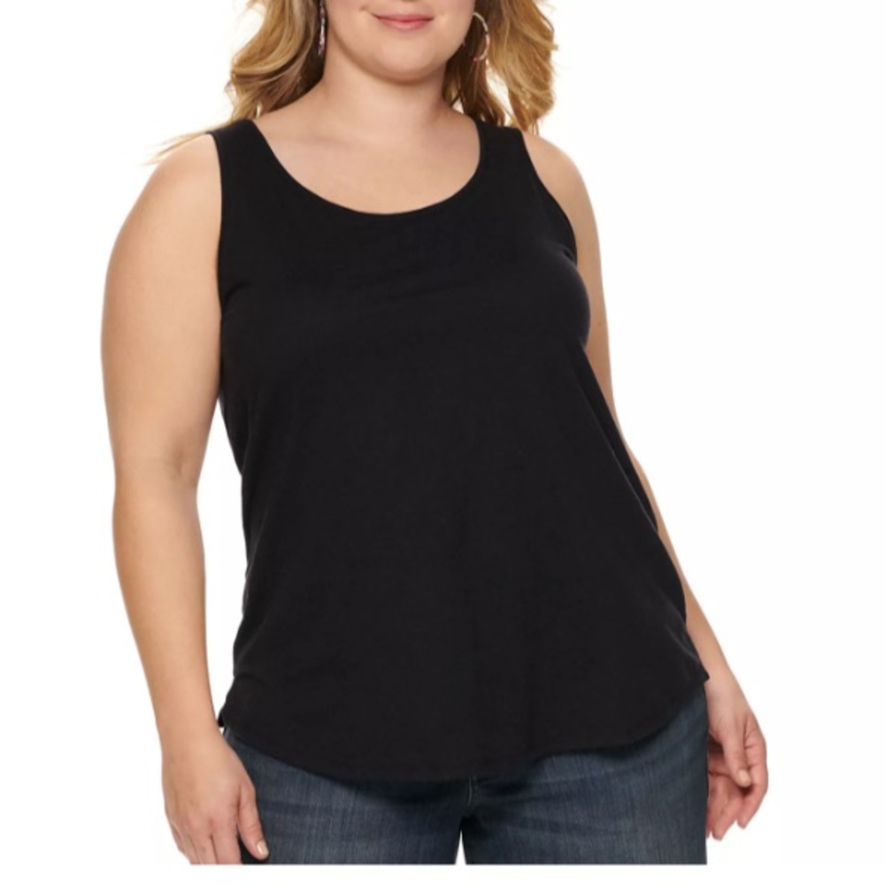 EVRI Essential Tank 4XL Black NWT